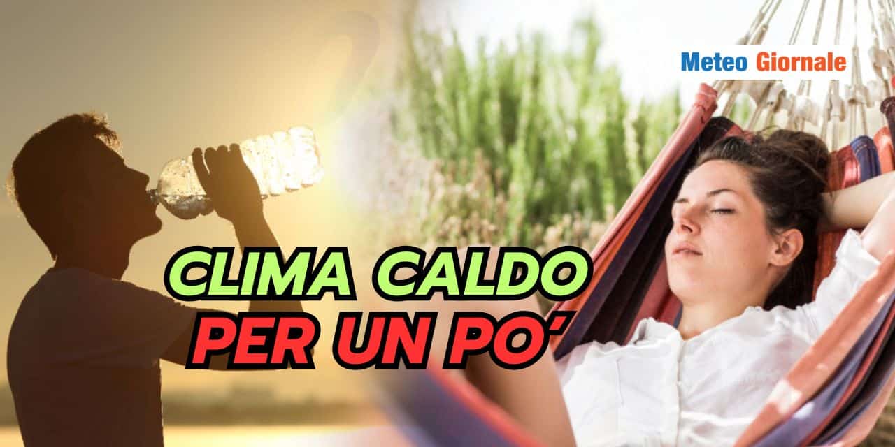Meteo: caldo per tutti, con locali eccezioni