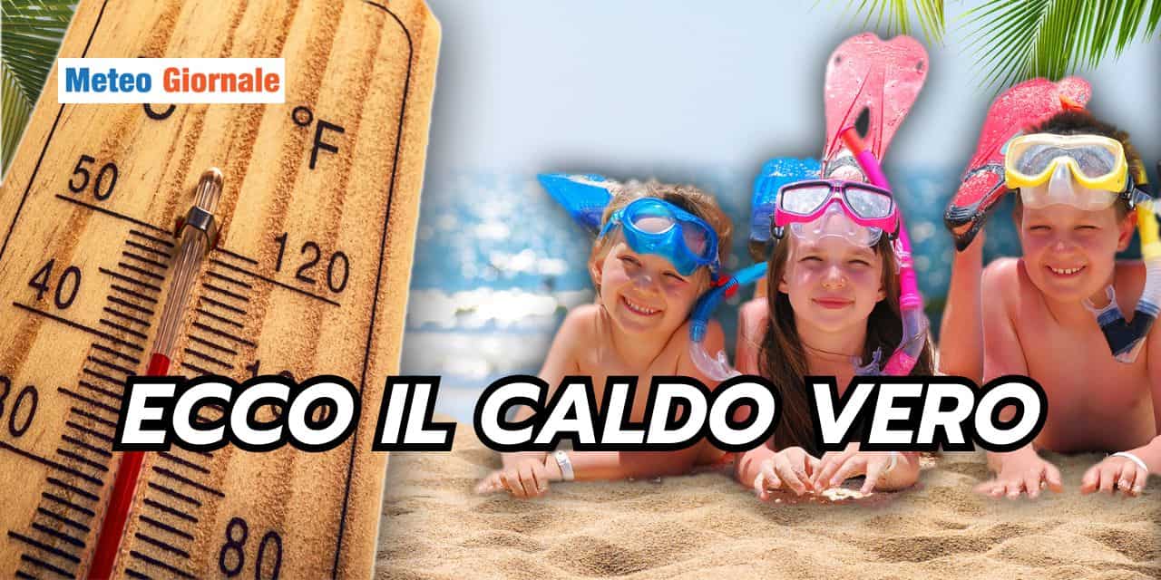 Ecco il caldo estivo, ma il meteo potrebbe riservarci delle sorprese