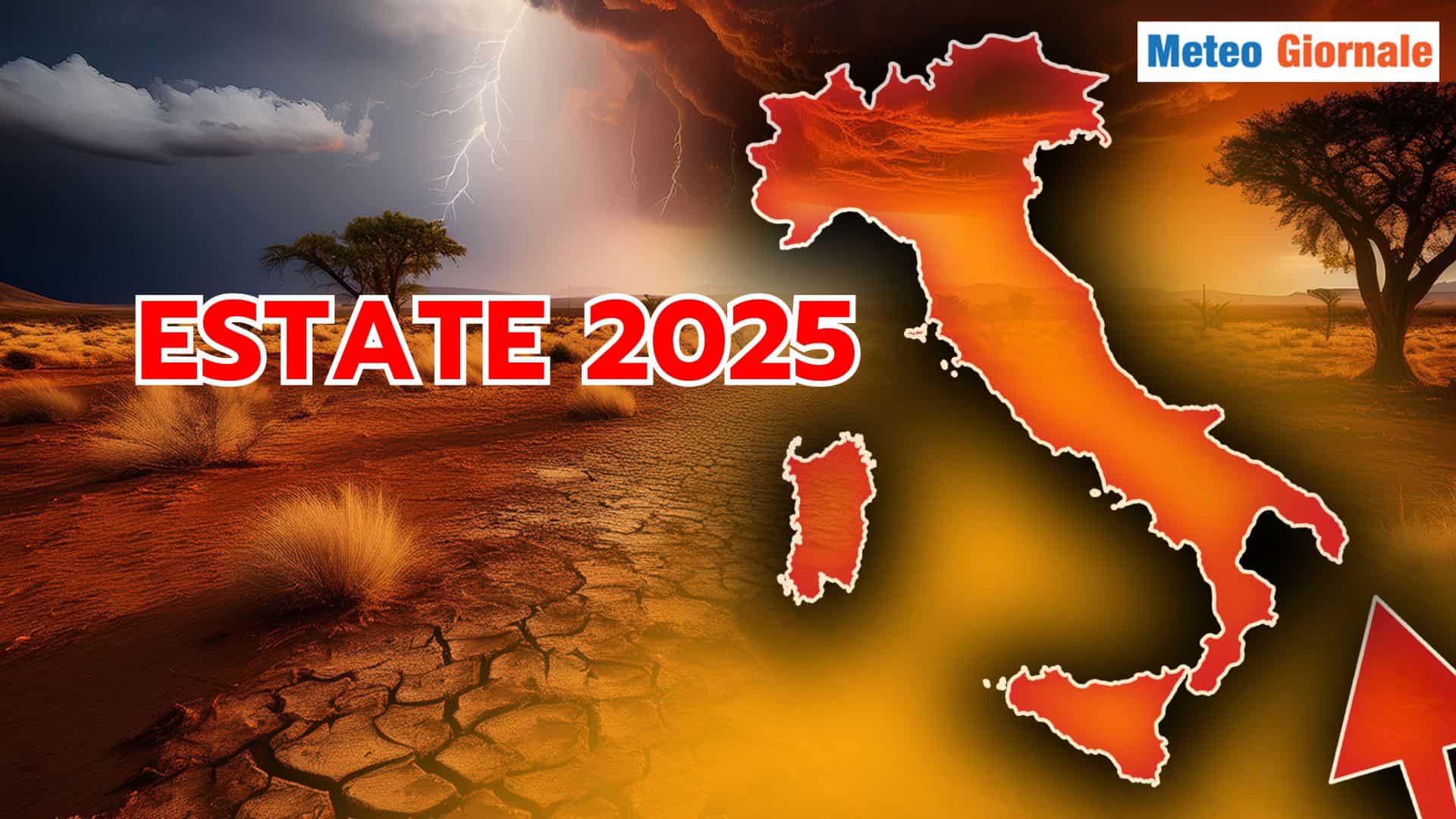 Meteo da record, ESTATE 2025 da incubo in Europa e in Italia