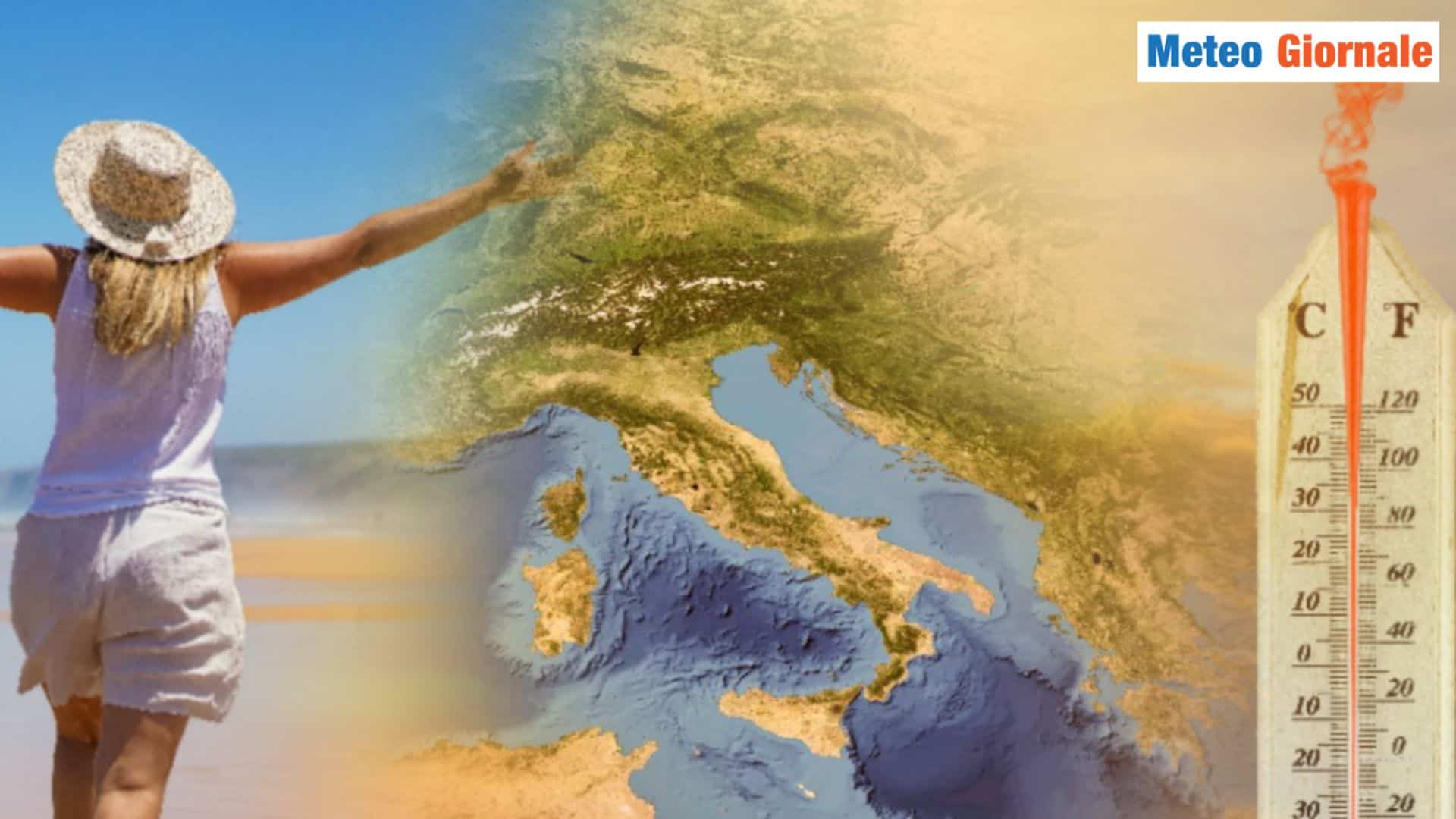 Meteo: ondata di CALDO africano in arrivo, l'ESTATE nel vivo