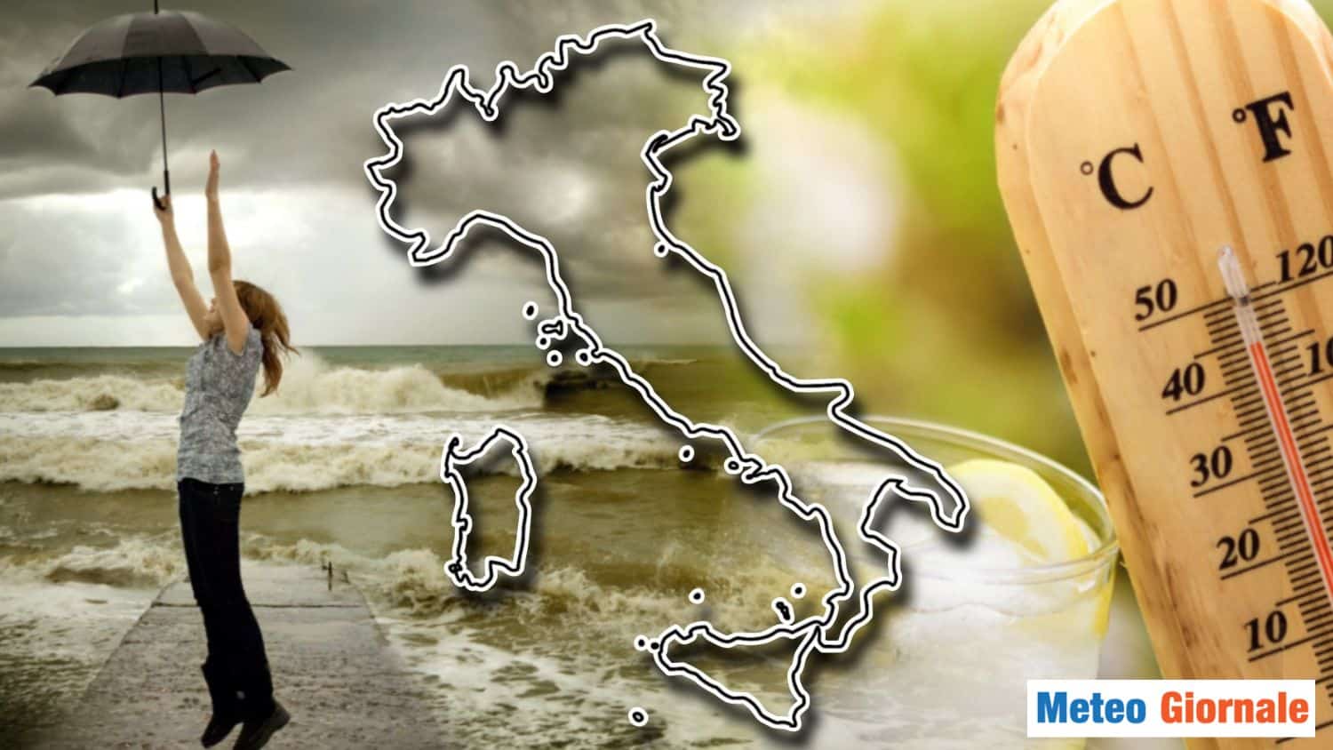 Estate fredda e piovosa: il rovescio della medaglia dei cambiamenti meteo climatici