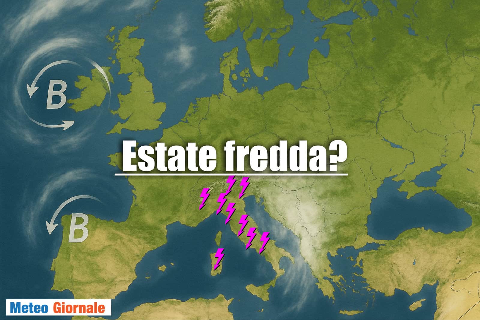 Meteo Estate 2025: e se ci fosse un blocco atmosferico freddo?