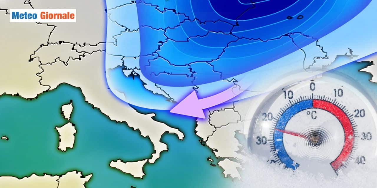 Meteo: freddo invernale a pochi chilometri, Italia nel mirino
