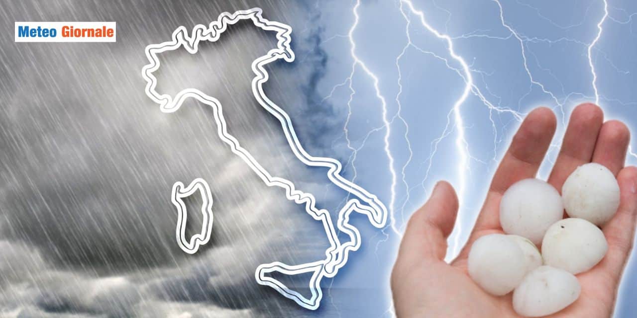 Meteo da lupi, settimana da dimenticare con grandine e maltempo