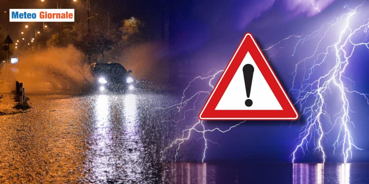 Meteo: tutta la pioggia di Giovedì e Venerdì, queste regioni a rischio
