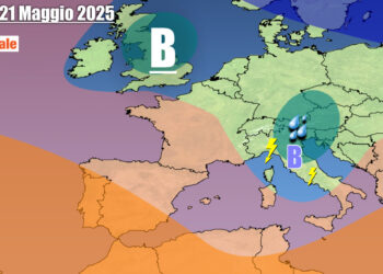 Peggiora il tempo su parte d'Italia subito dopo inizio settimana