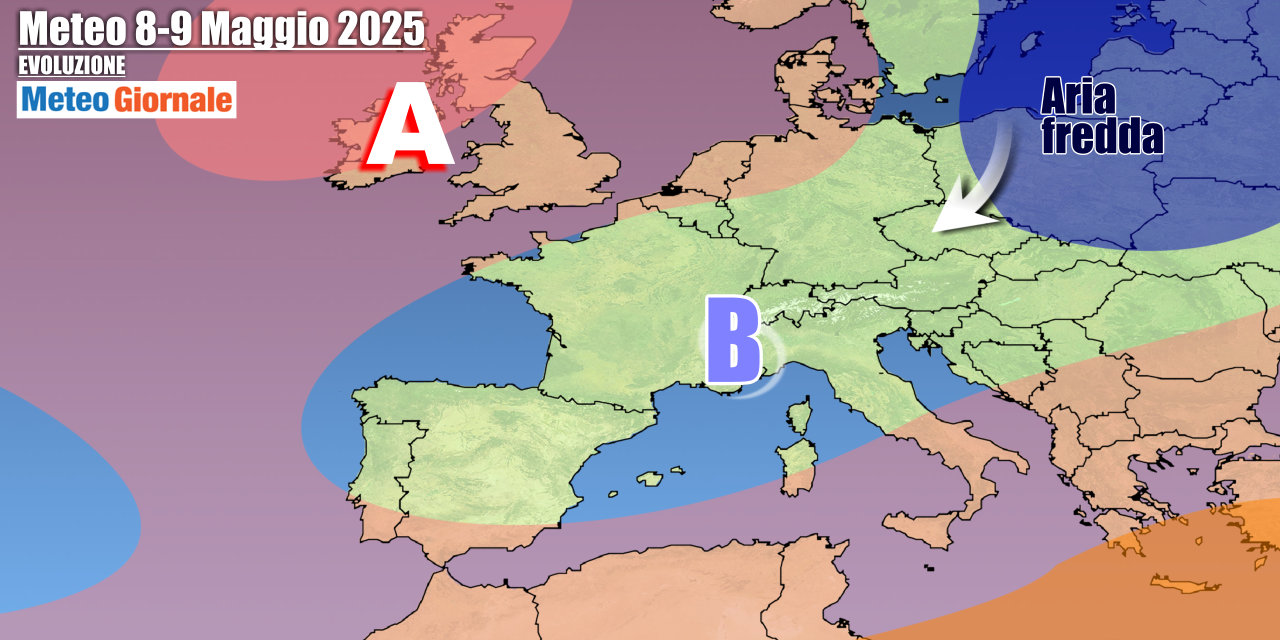 Meteo capriccioso anche nei prossimi giorni