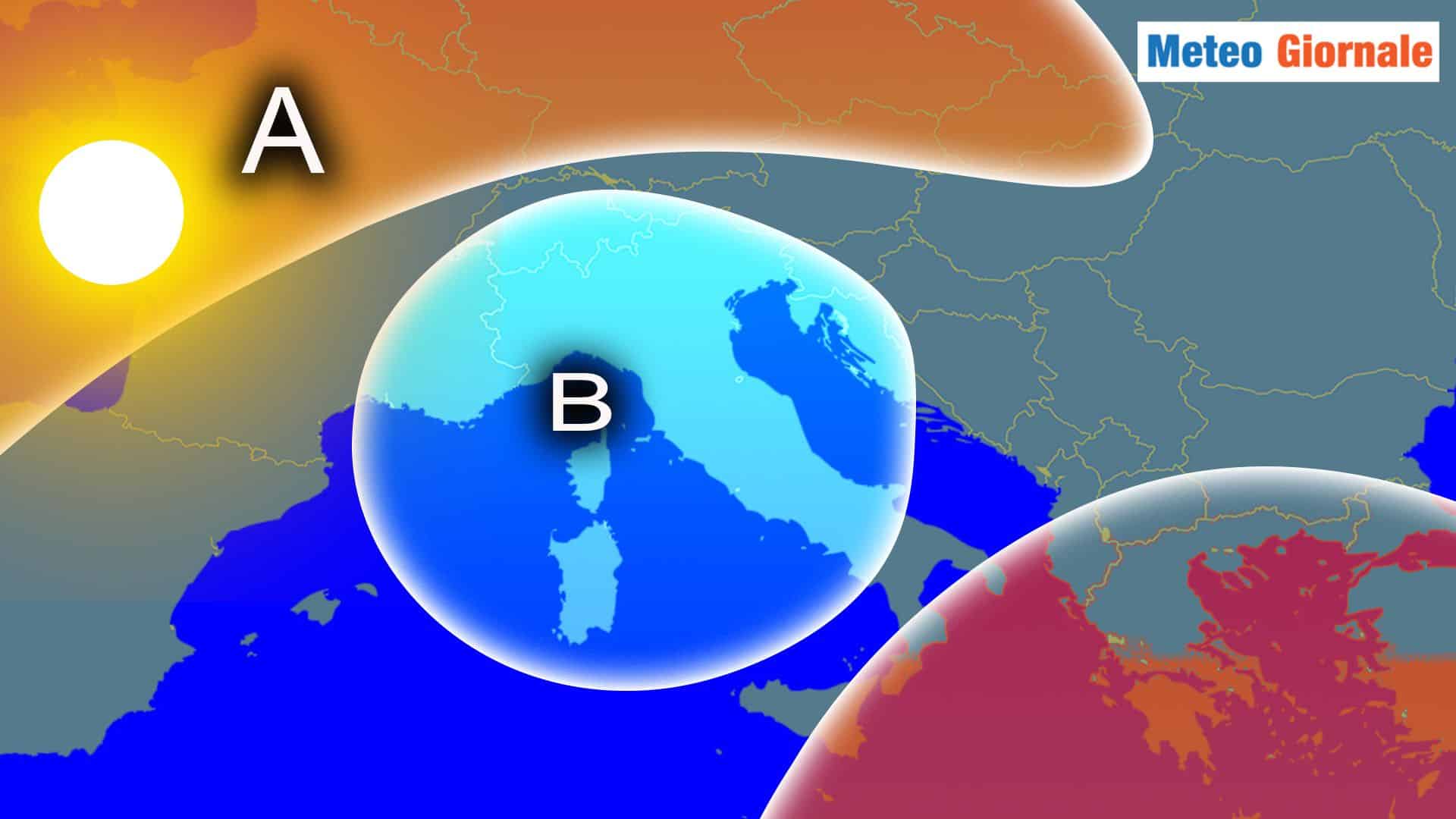 Ci stiamo avviando verso fase Meteo CICLONICA molto complicata