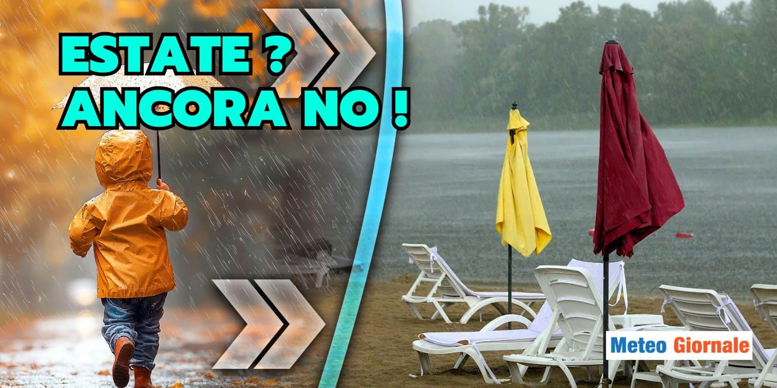 Meteo: l’Estate si allontana ancora, un secondo CICLONE punta Maggio