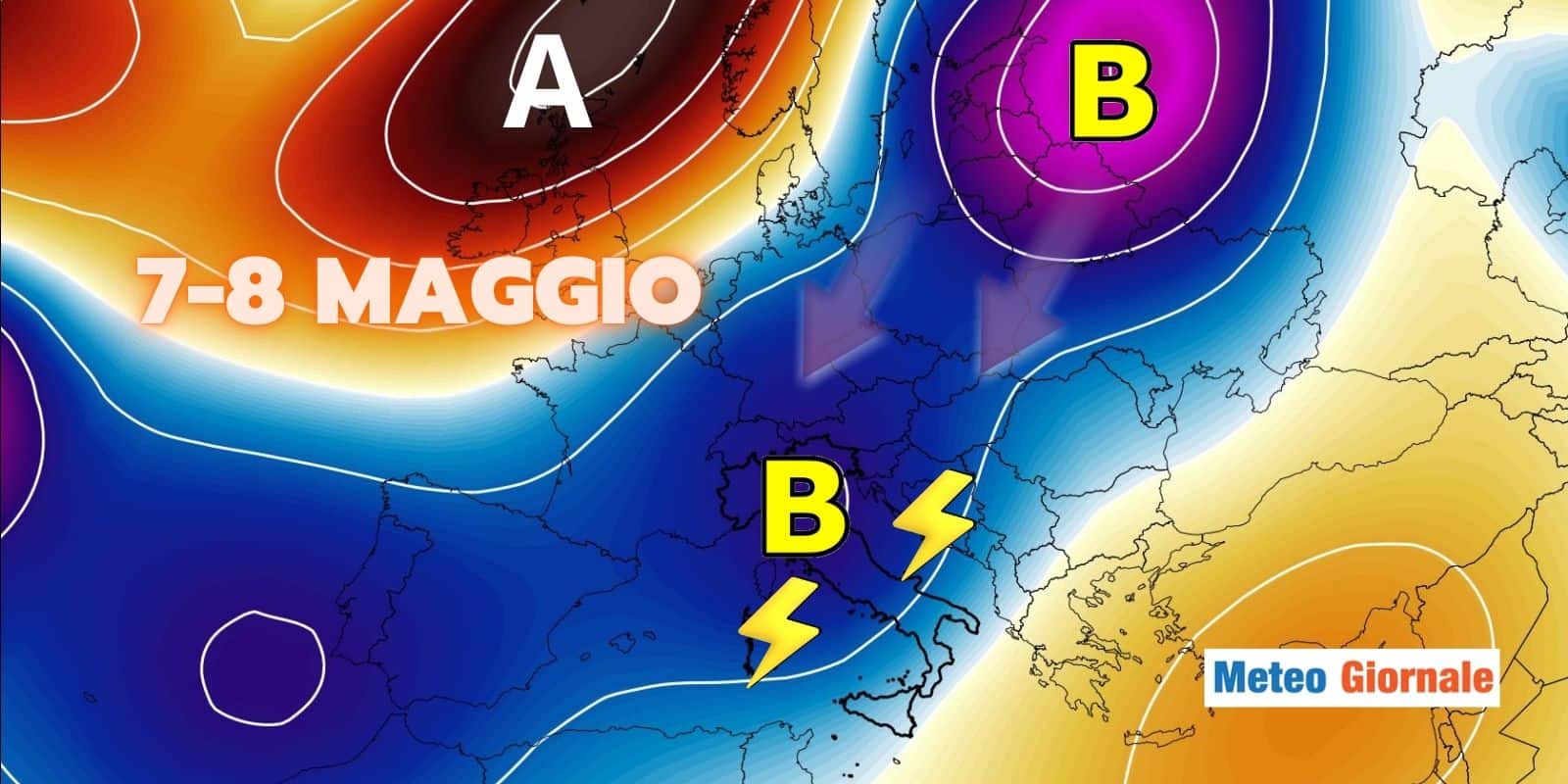 Meteo: BORDATA ARTICA, settimana compromessa