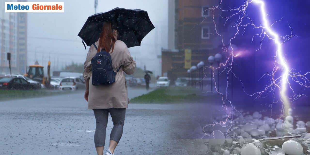 Meteo: raffica di temporali tra il 20 ed il 21 Maggio in queste regioni