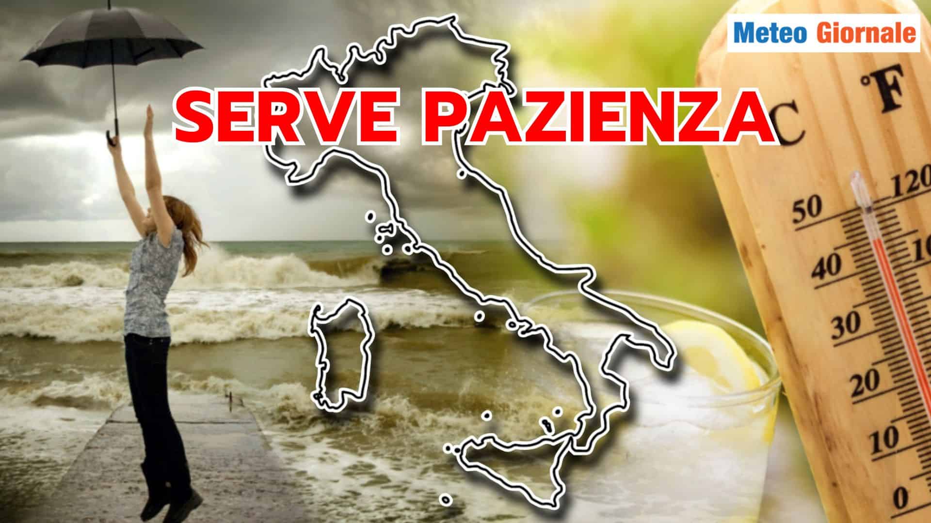 Il Meteo di MAGGIO impone pazienza, l’ESTATE non c’è ancora