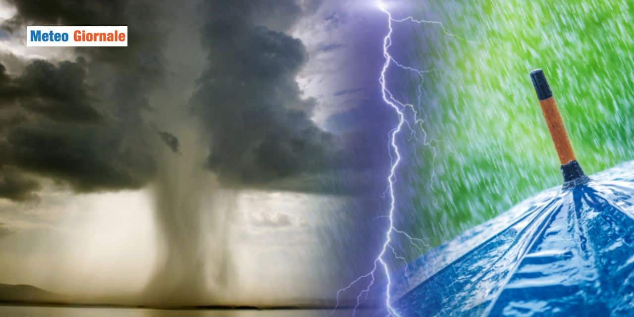 Meteo: pioggia a secchiate, ecco dove pioverà di più fino a fine Maggio