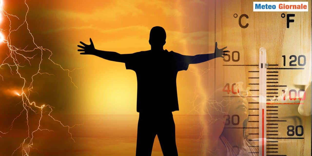 Temperature estive su alcune regioni