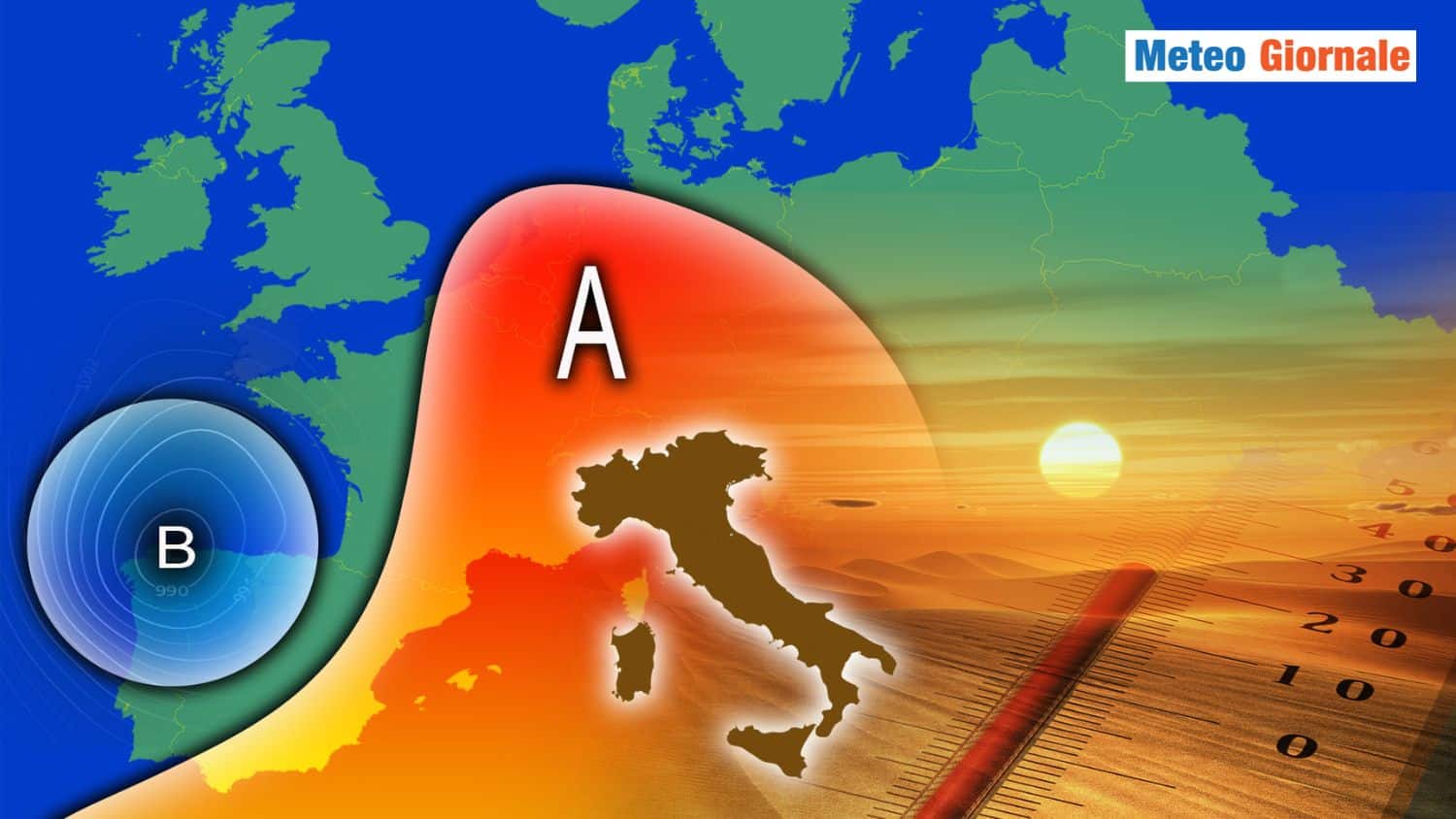 Meteo: Ponte del 2 GIUGNO dal sapore ESTIVO, ma occhio ai TEMPORALI