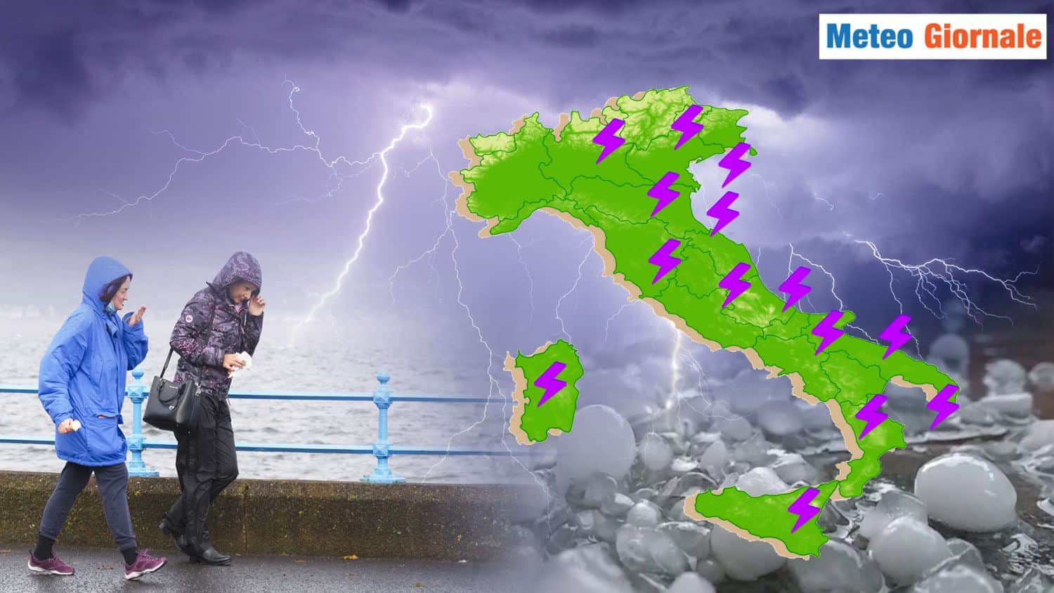 Meteo, raffica di Nubifragi sotto il Ciclone. Le regioni coinvolte