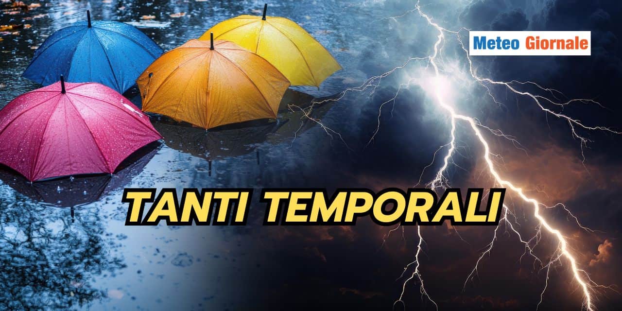 Niente da fare: Italia bersaglio meteo di forti temporali