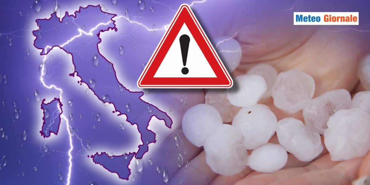 Meteo: Lunedì e Martedì con la pioggia su queste regioni