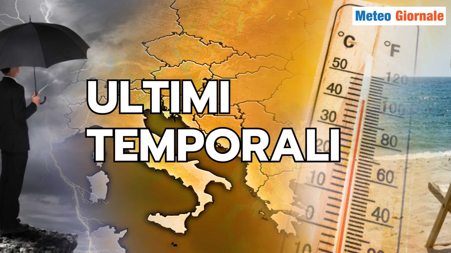 Meteo INSTABILE nel weekend: ecco dove colpiranno i TEMPORALI