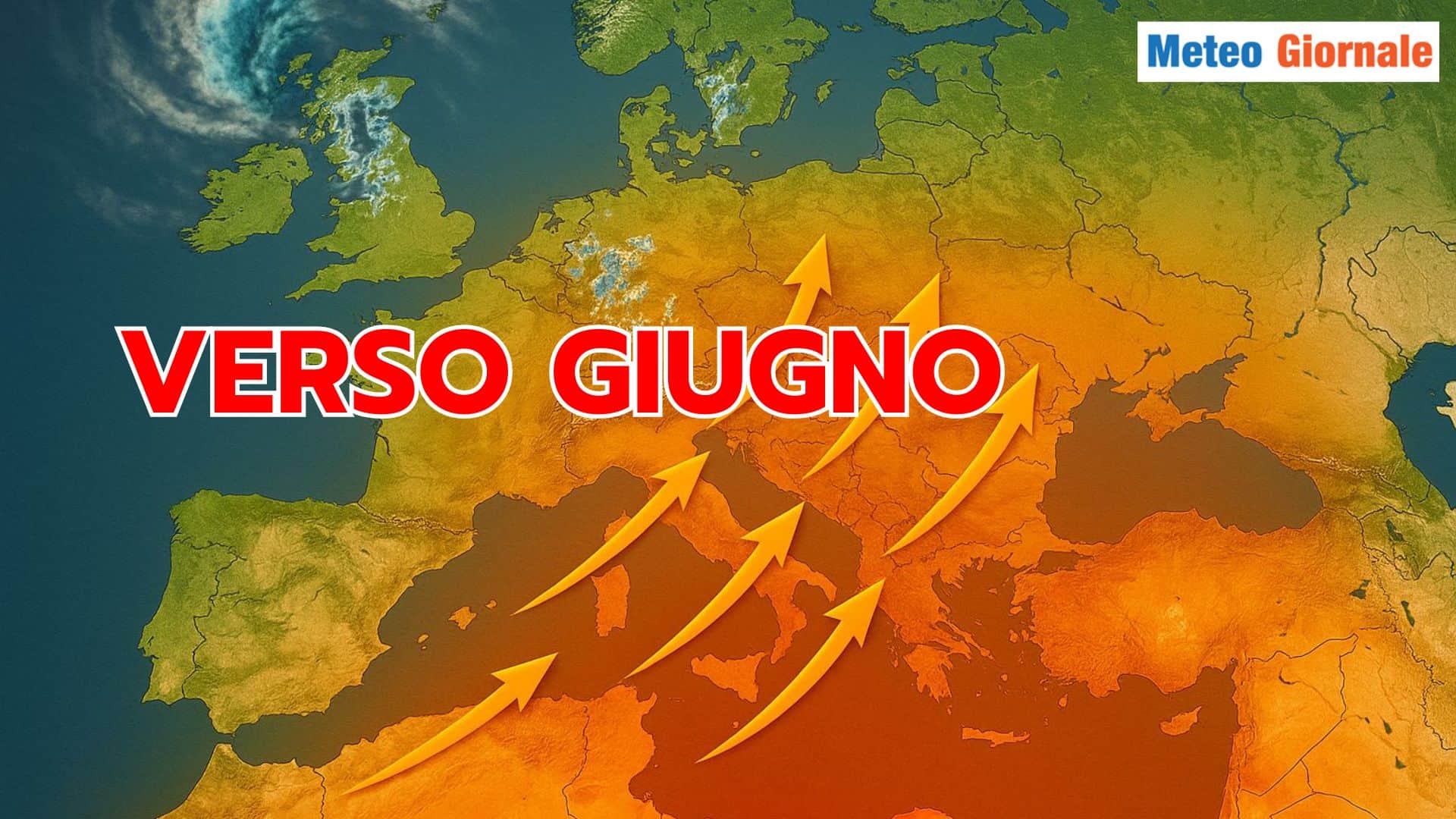 Ultimi TEMPORALI prima del Meteo col CALDO africano. CANICOLA