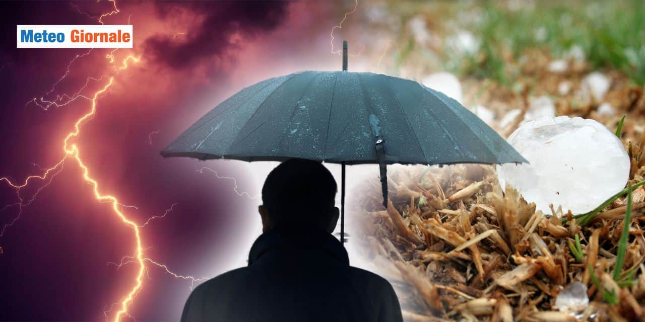 Meteo: che botta! Sfuriata di temporali per tre giorni