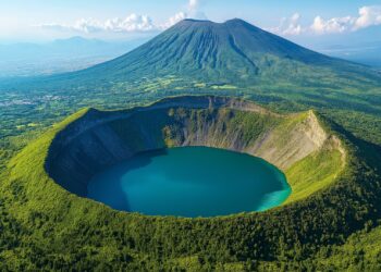 Foto che non rappresenta il vulcano Marsili.