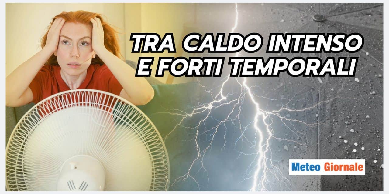 Meteo: Italia spaccata in due in maniera emblematica