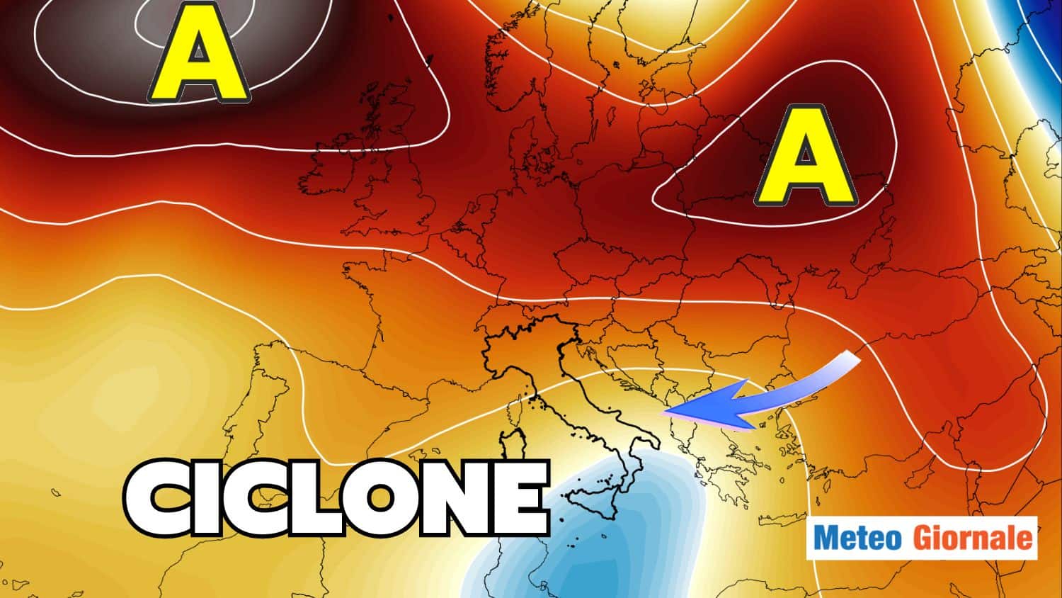 Meteo, tenetevi forte: metà Giugno esplosivo con il CICLONE africano