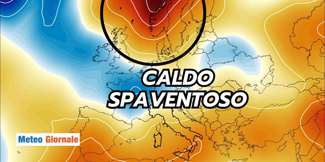Meteo: ondata di calore sconcertante, fino al CIRCOLO POLARE