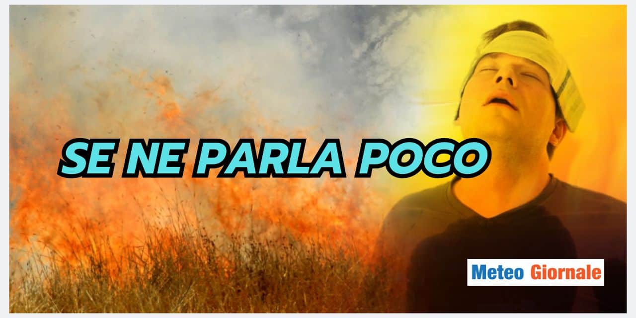 Proietti sostiene: si parla troppo poco di questo meteo estremo
