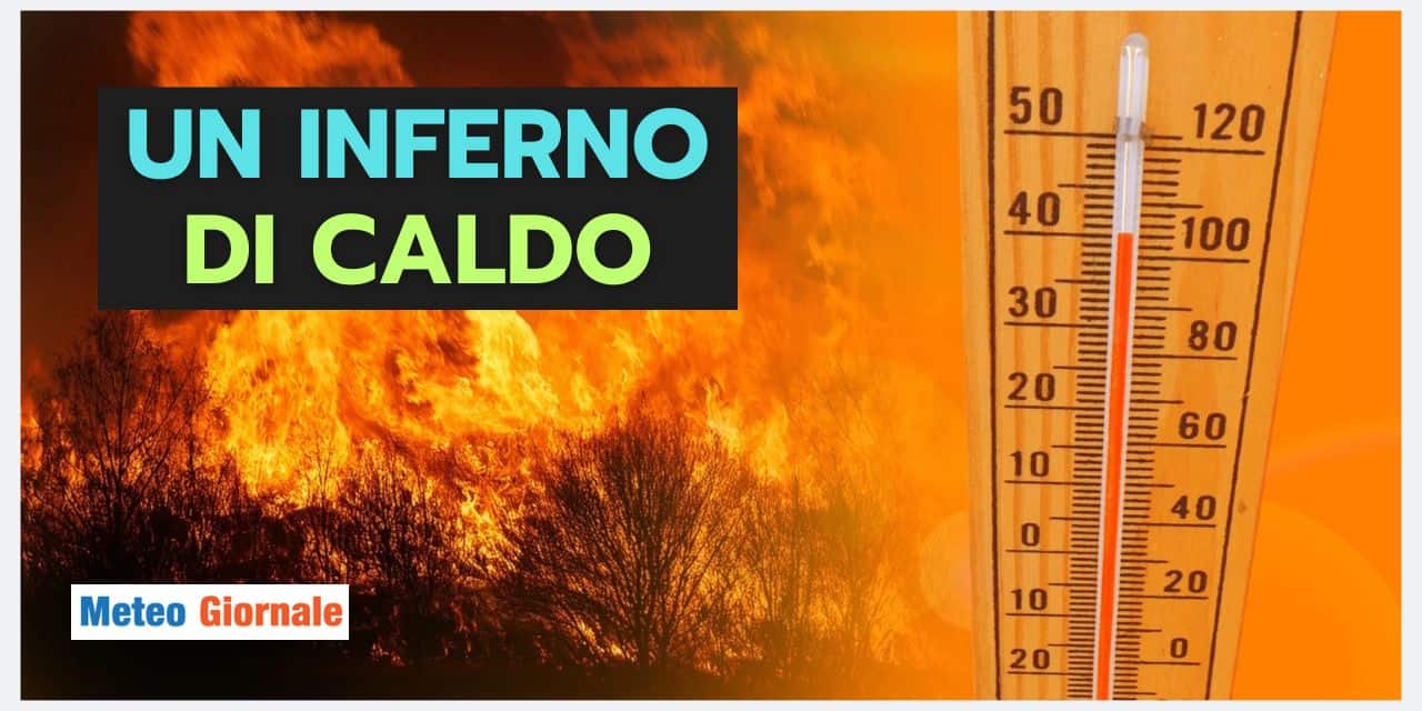 Previsioni meteo da bollino rosso