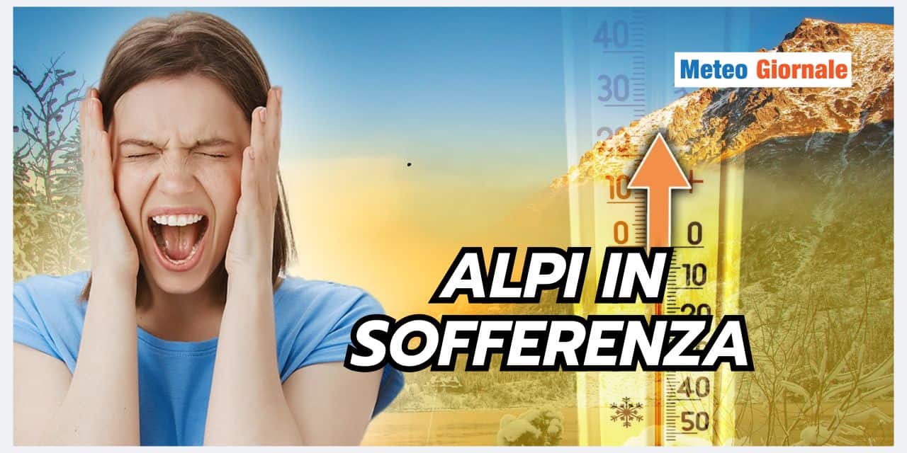 Pessime novità meteo per le Alpi: cosa sta succedendo