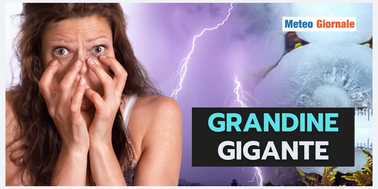 Incubo grandine: non ne usciremo per mesi con questo meteo