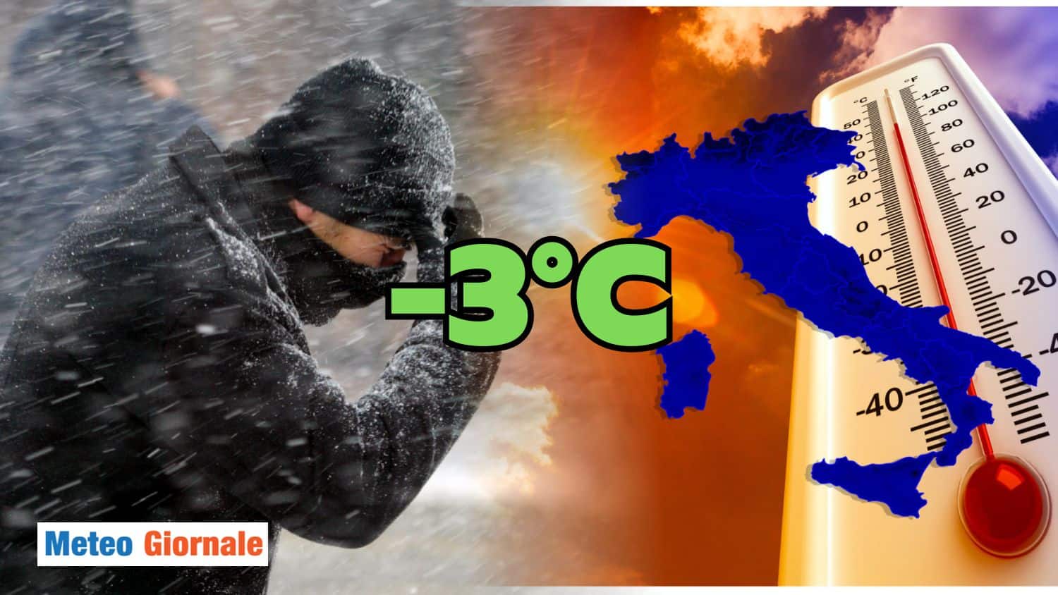 Attenzione al Meteo: GELO a -3°C con l’Anticiclone Africano