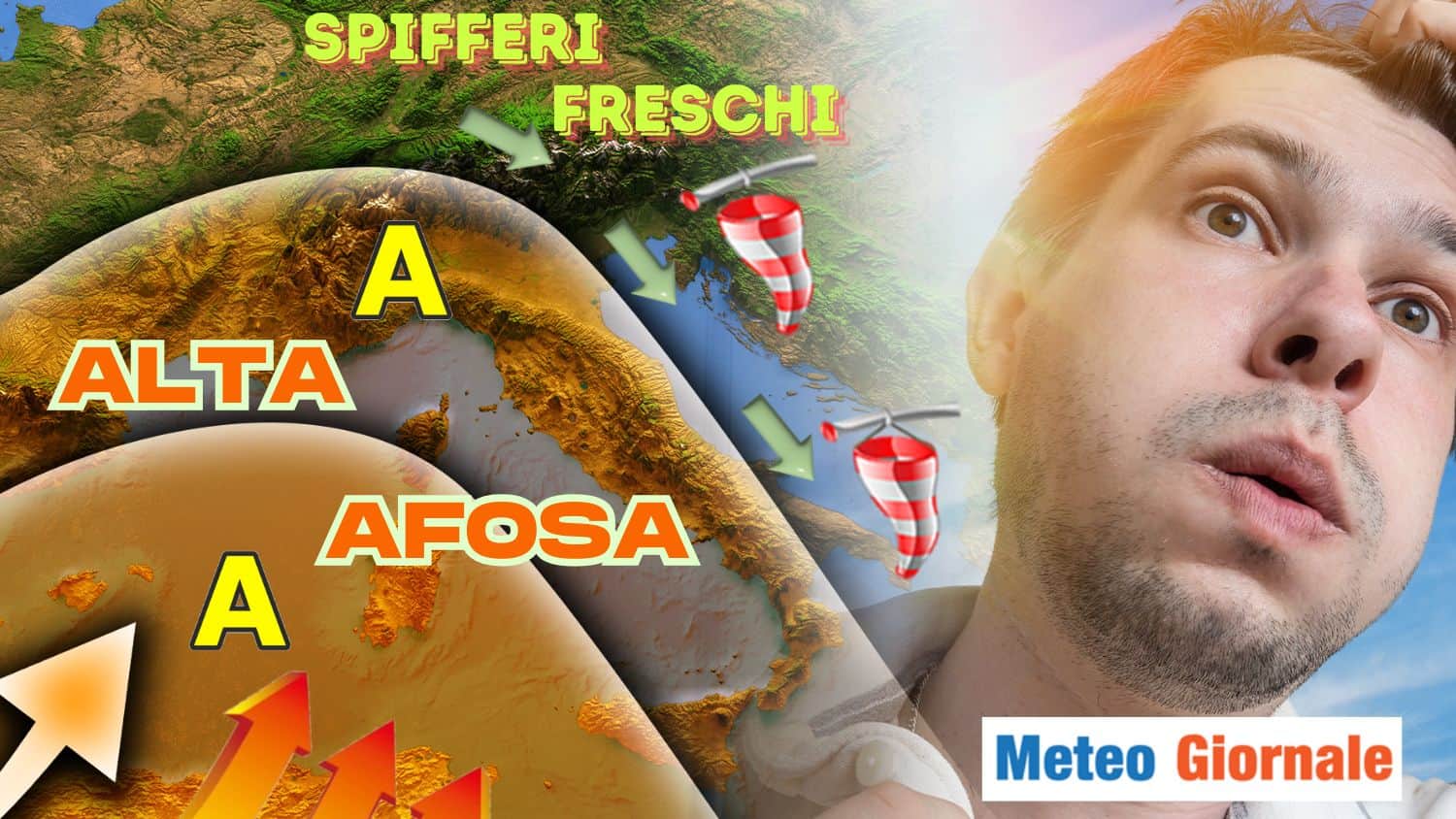 Weekend: Italia divisa tra afa e venti temporaneamente più miti