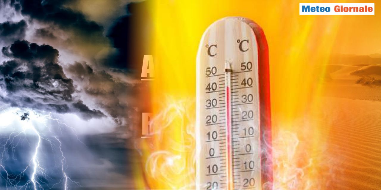 Finisce il caldo a suon di temporali