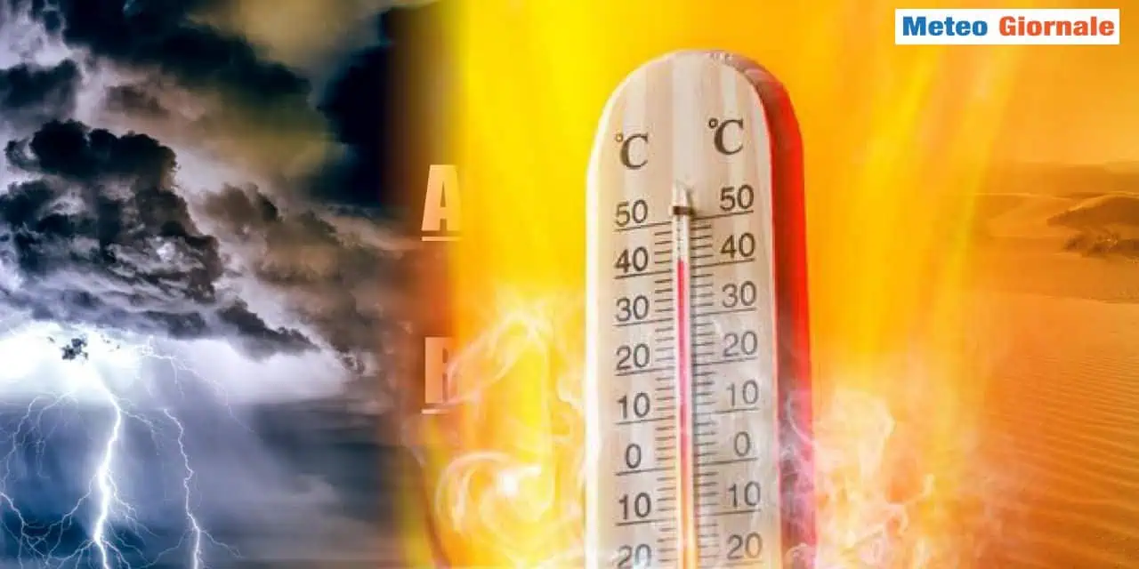 Finisce il caldo a suon di temporali