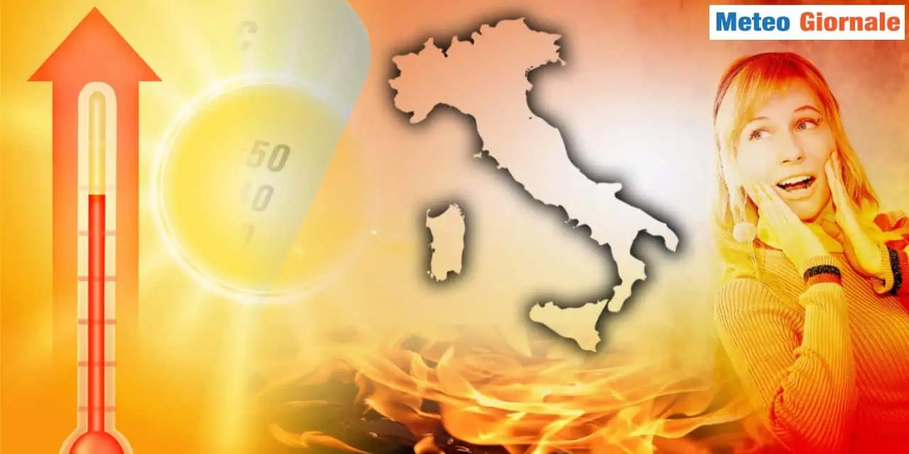 Italia sotto la canicola