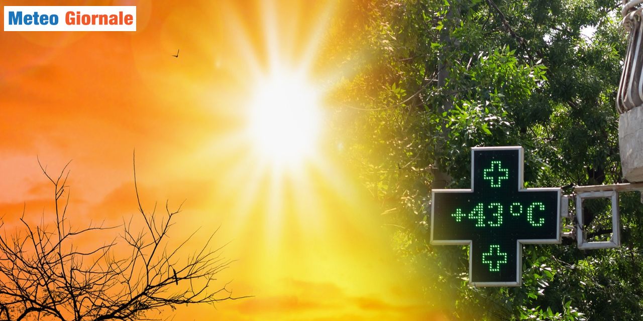 Luglio con temperature molto elevate