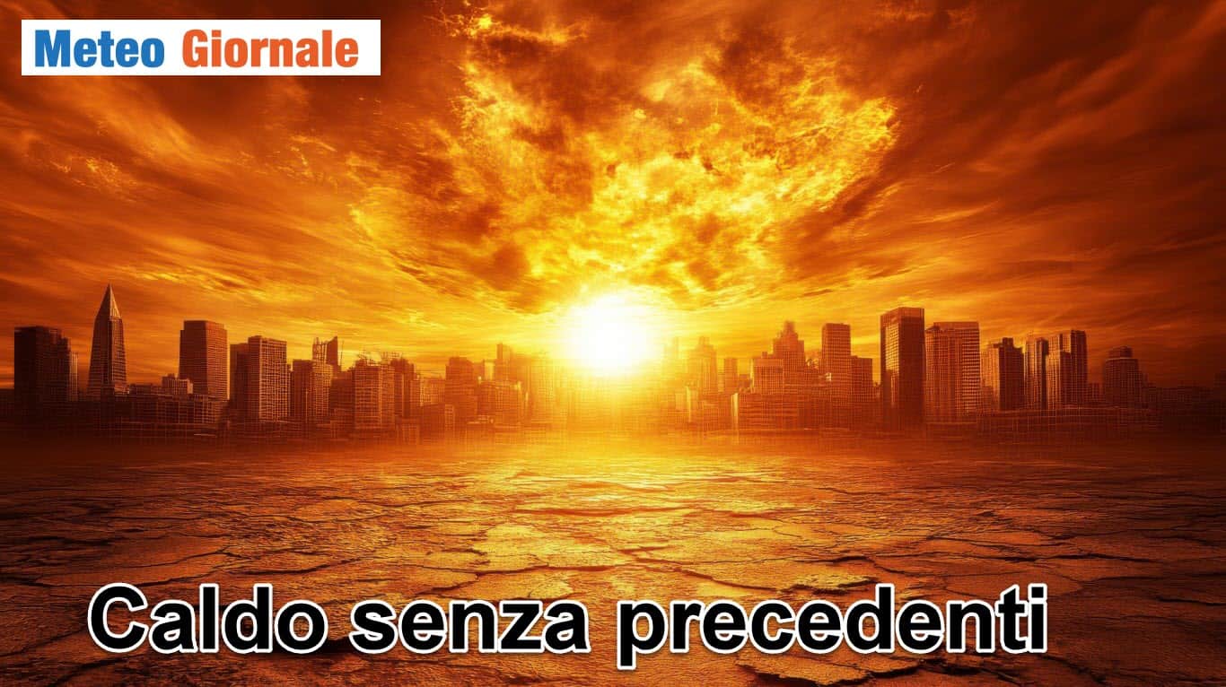 Meteo mondiale nel caos: entro il 2029 caldo senza precedenti