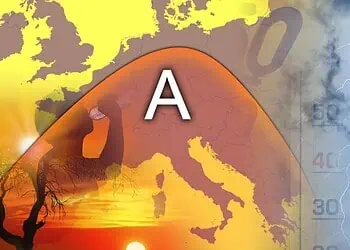 L'Anticiclone Africano incombe di nuovo, ma in modo graduale