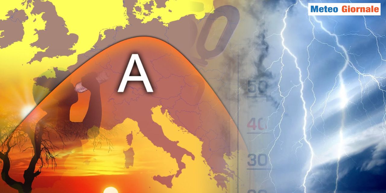 L'Anticiclone Africano incombe di nuovo, ma in modo graduale
