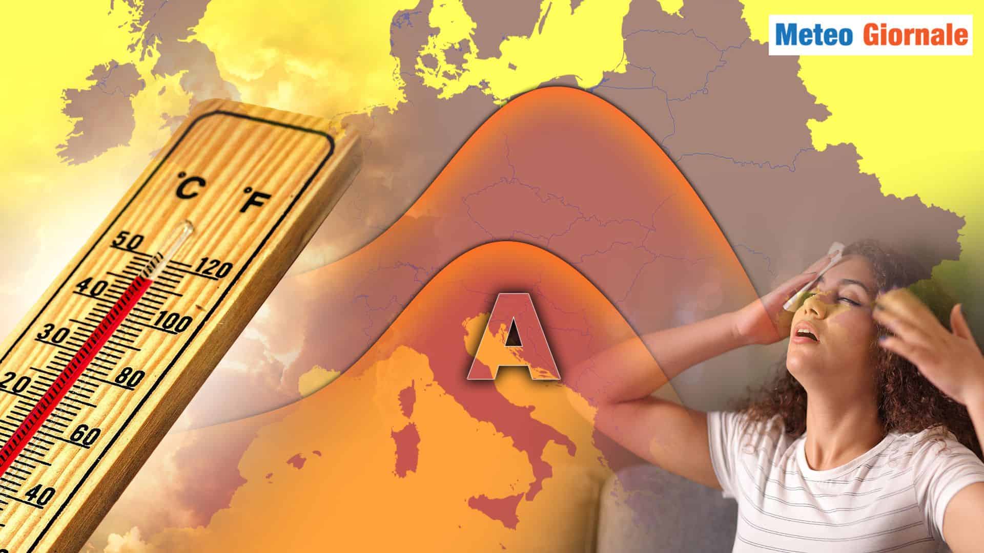 Ultima decade di GIUGNO: ipotesi Meteo sul CALDO record