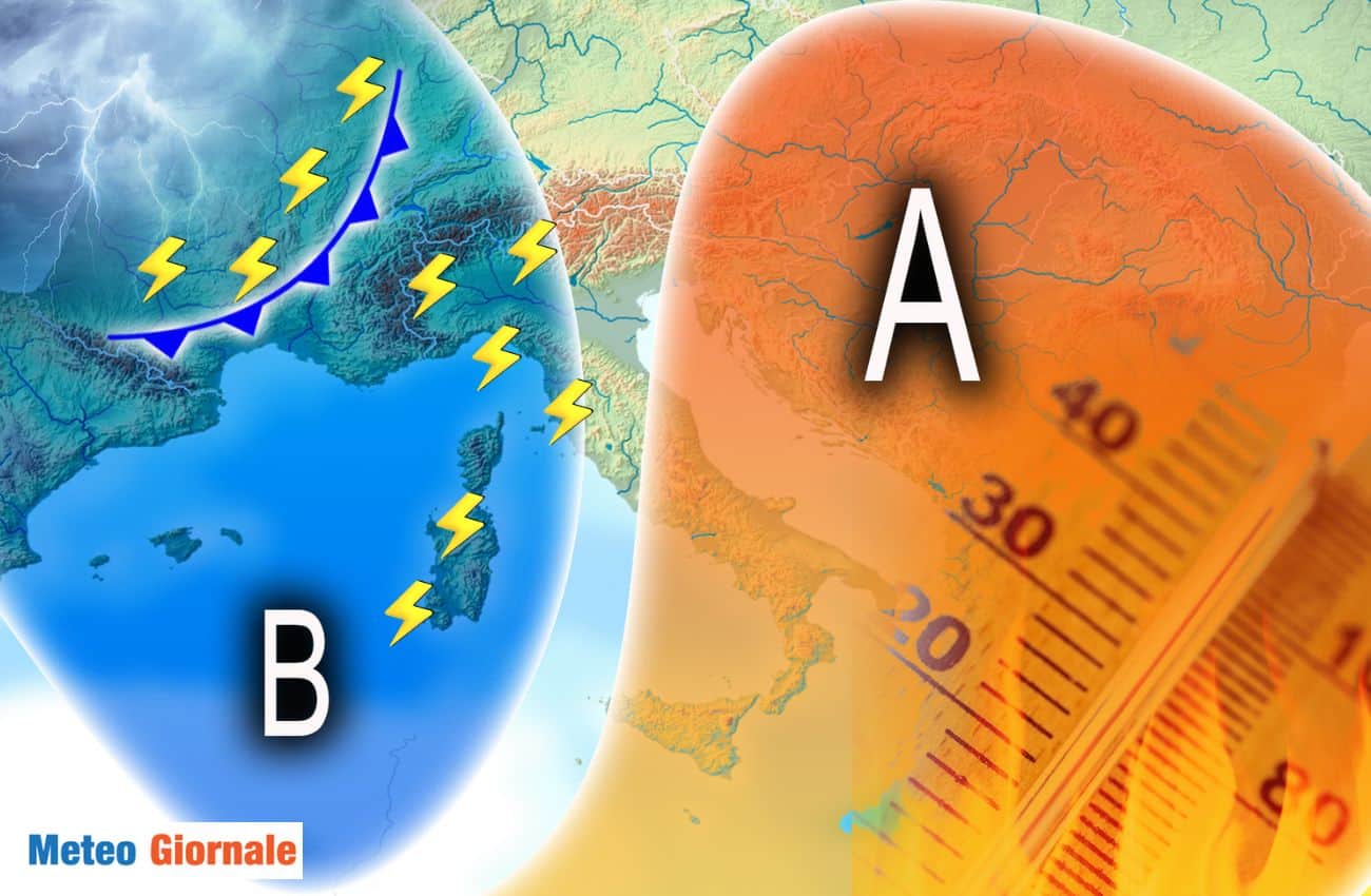 De Michelis, arriva il meteo di Luglio e ci piomba la goccia d'aria fredda