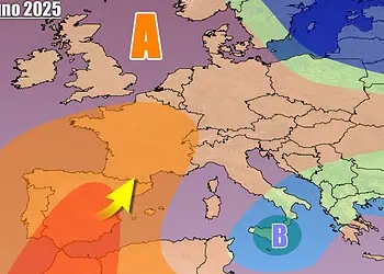 L'instabilità sino a ridosso del weekend su parte d'Italia