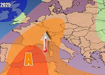 Ultimi disturbi prima che l'Anticiclone prenda il sopravvento