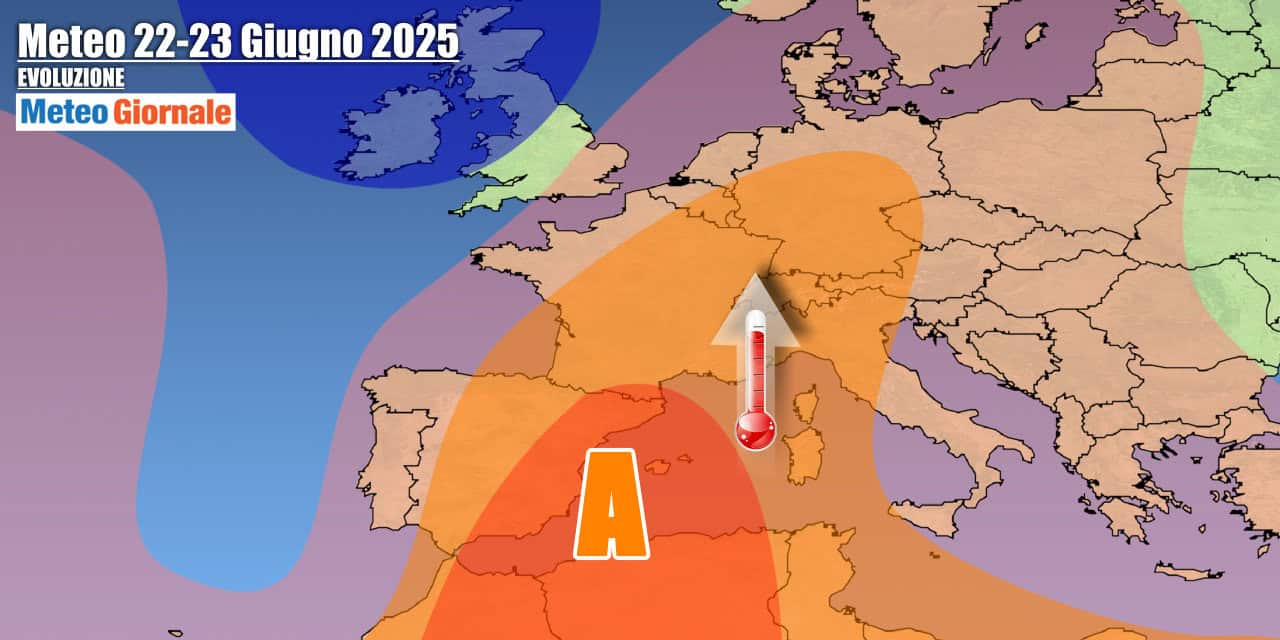Meteo 7 Giorni: dopo ultimi temporali, il caldo africano tornerà aggressivo