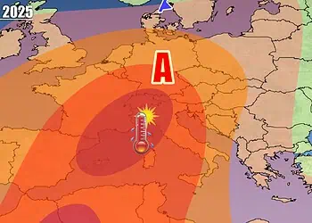 Super Alta Pressione e picco di caldo con zero termico alle stelle