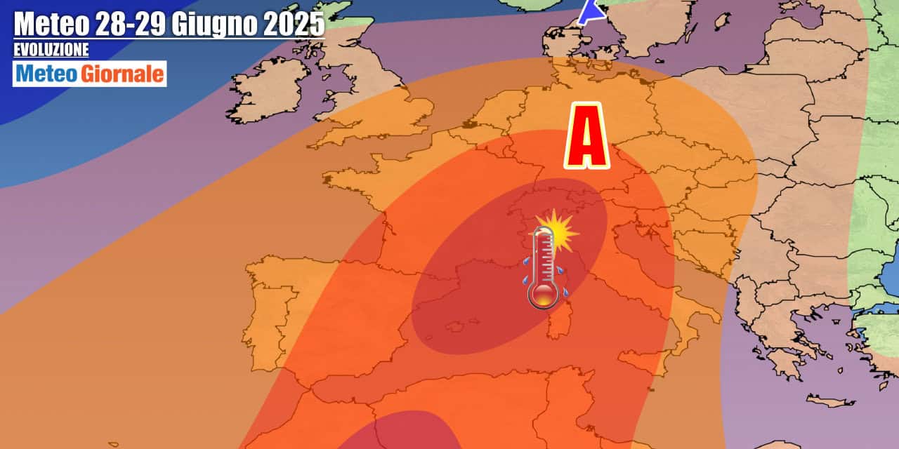 Meteo 7 Giorni: caldo intenso e afa, la bolla Africana non mollerà la presa