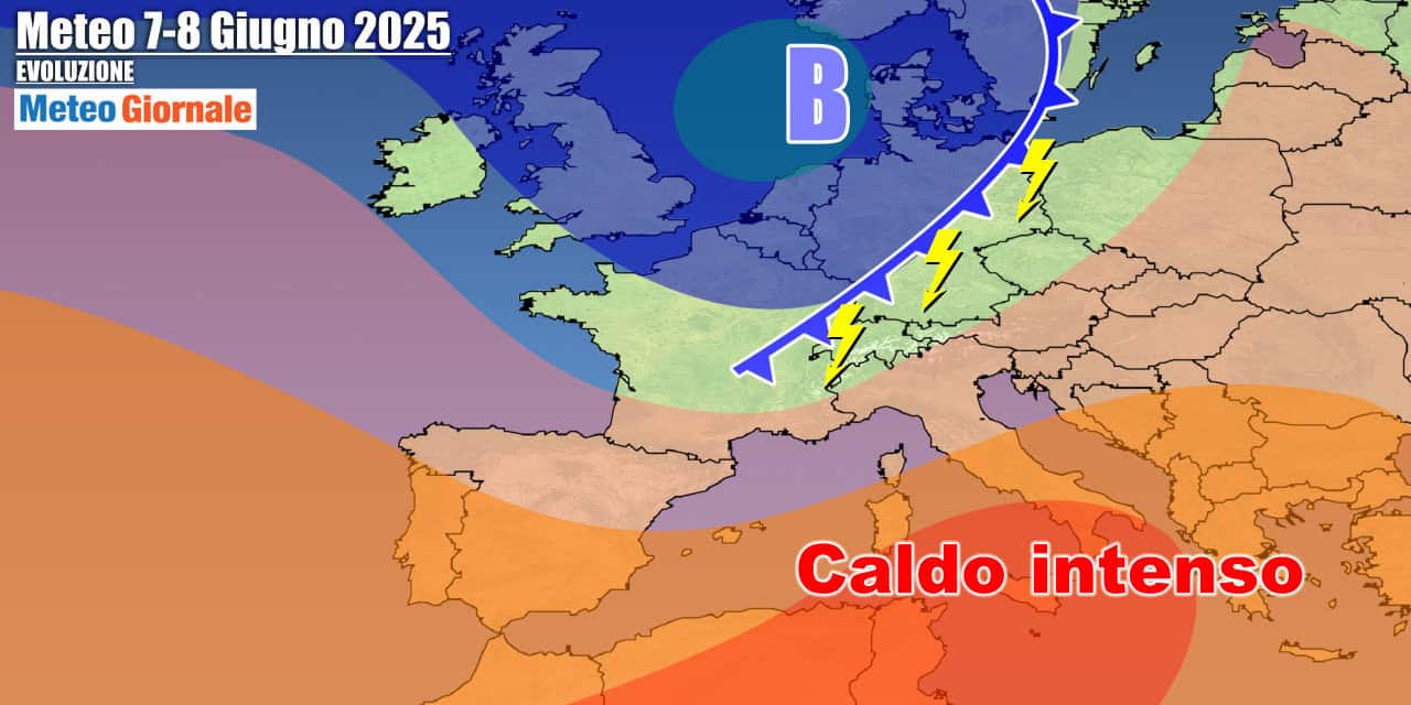 Meteo 7 Giorni: sole e caldo nel weekend, ma arrivano temporali e grandine